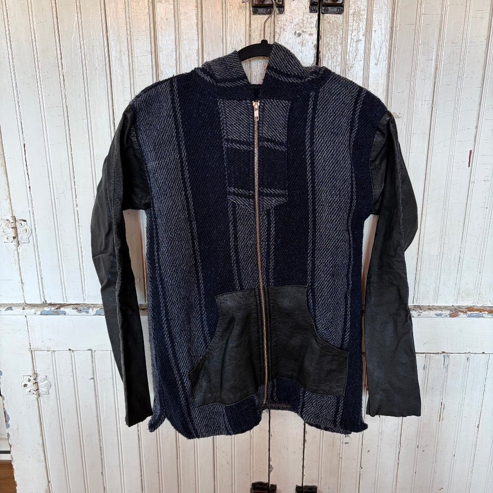 Reformation x Spring & Clifton East Deck Jacket, Blue, size Medium